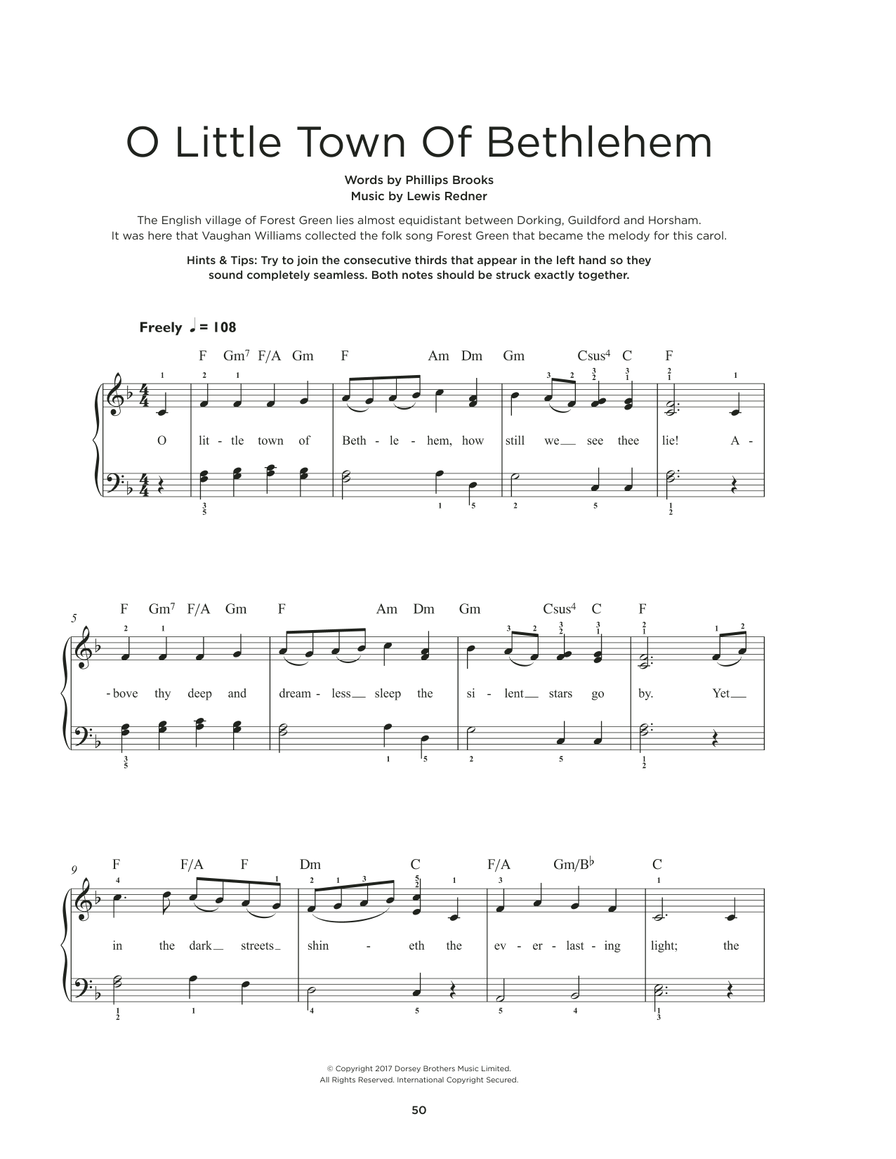 Produktbild zu: O Little Town Of Bethlehem