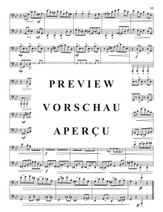 Product gallery: Page 13 of 21 Duette für Bariton und Tuba , , (2x Bariton/Posaune)