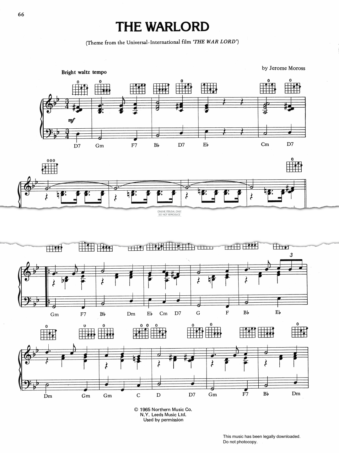 gallery: The Warlord (Theme), The Shadows, Gitarre, Klavier