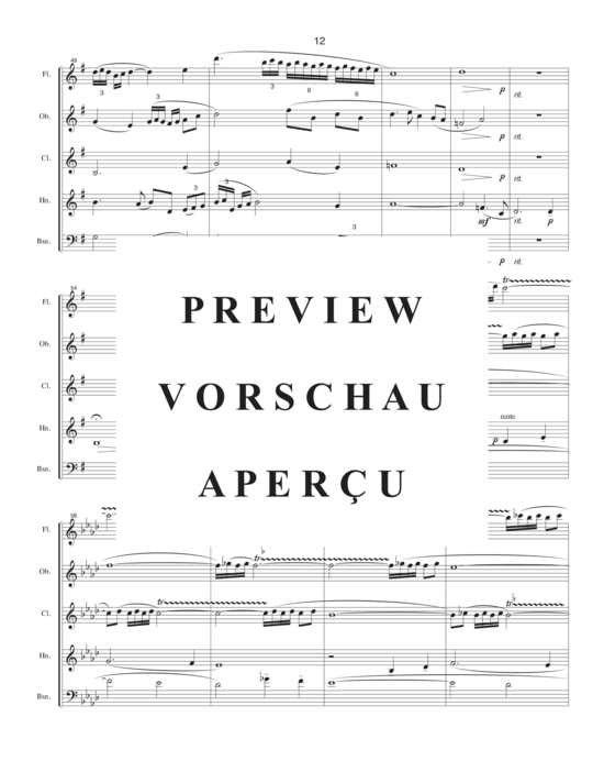 Produktgalerie: Seite 15 von 21 Five Stars , , (Holzbläser Quintett)