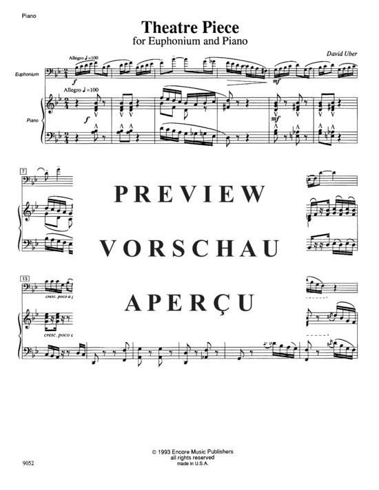 gallery: Theatre Piece , , (Euphonium + Klavier)