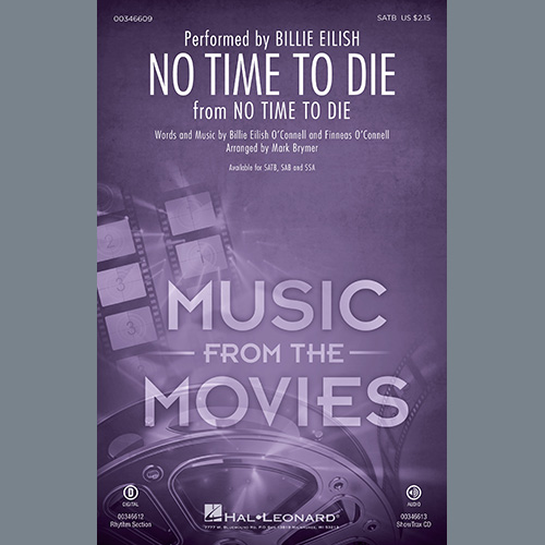 Product picture to: No Time To Die (arr. Mark Brymer)
