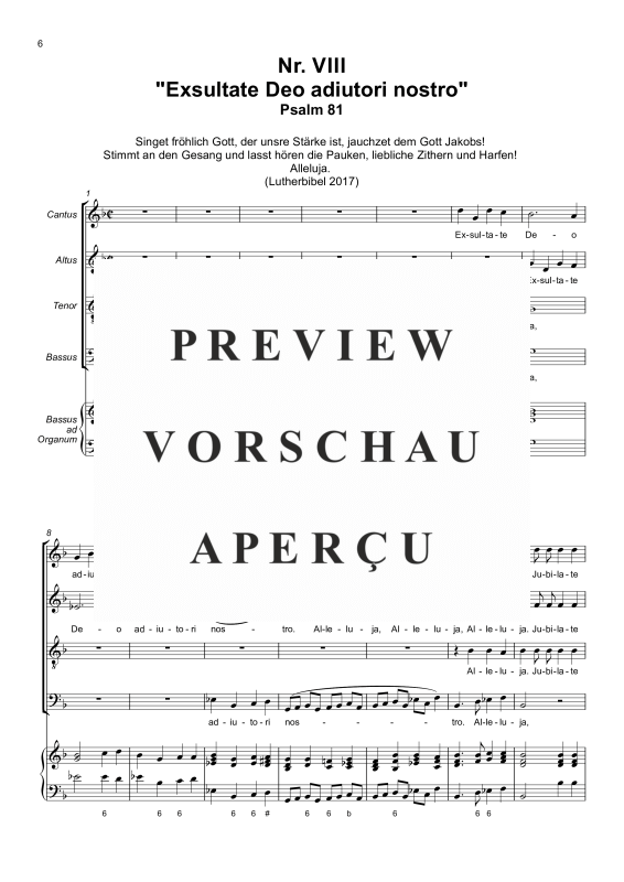 gallery: Harmoniae novae Heft 2, , Chor vierstimmig mit B.C.