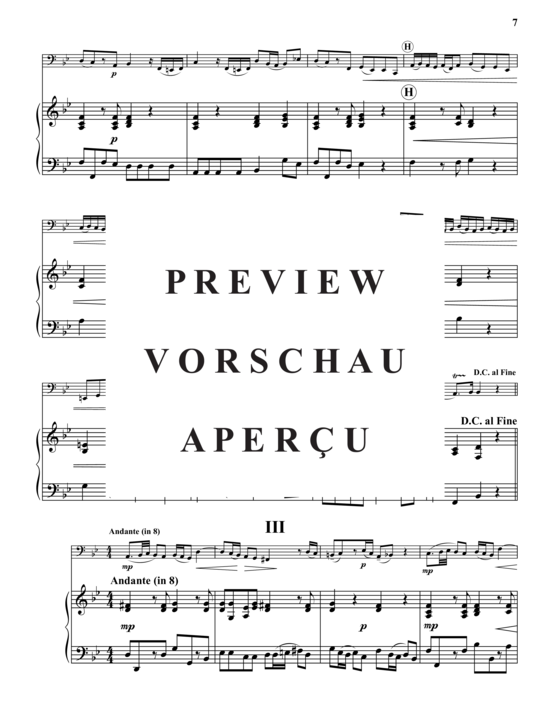 Product gallery: Page 8 of 16 Sonata in G-Moll - 4 Sätze , , (tuba + piano)