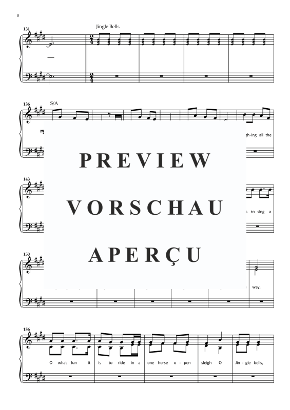 Product gallery: Page 8 of 11 A Christmas Festival (SATB Choir part only), , Mixed Chorus (Chorus Part Only)