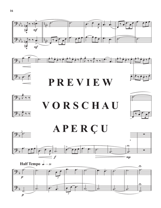Produktgalerie: Seite 20 von 21 Six Concert Caprices , , (Blechbläser Duett - tiefe Lage)