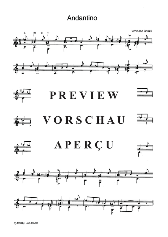 Product gallery: Page 4 of 4 Andantino , , (Gitarre Solo)