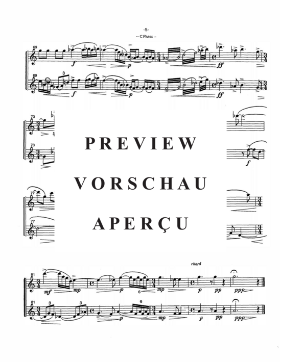 Product gallery: Page 14 of 21 Sirens , , (flute and alto flute/flute)