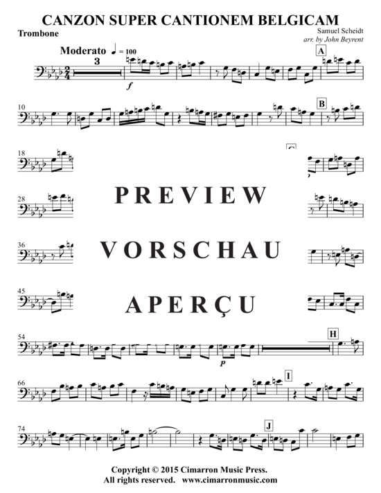 Produktgalerie: Seite 14 von 17 Canzon super Cantionem Belgicam , , (Blechbläserquintett)