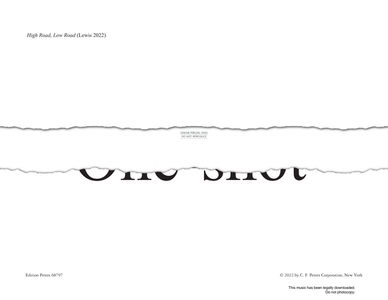Produktgalerie: Seite 1 von 1 High Road, Low Road, George Lewis
