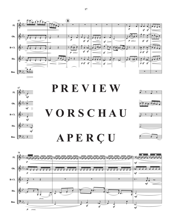 Produktgalerie: Seite 18 von 21 Quintette Pour Instruments a Vent , , (Holzbläser-Quintett)