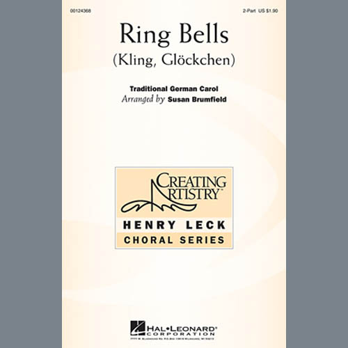cover: Kling, Glockchen (Ring, Merry Bell) (arr. Susan Brumfield), Traditional German Carol, Chor