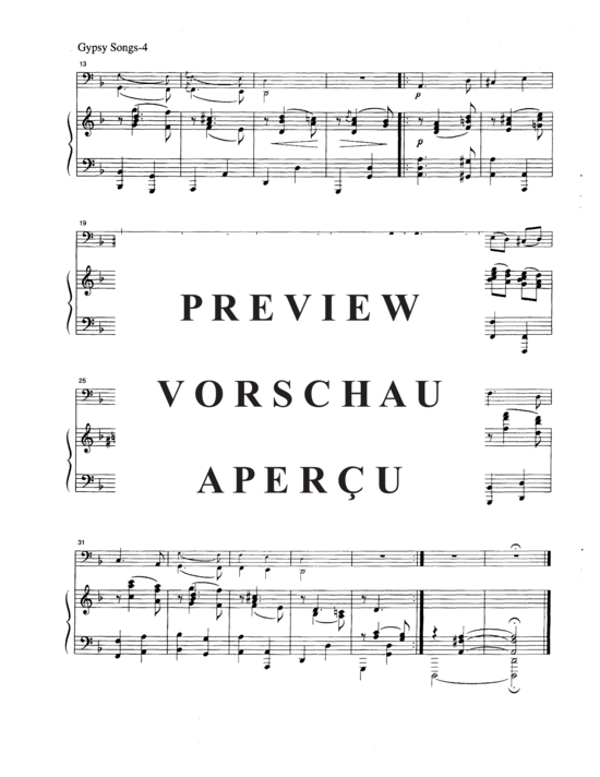 Product gallery: Page 7 of 20 Gypsy Songs , , (tuba + piano)