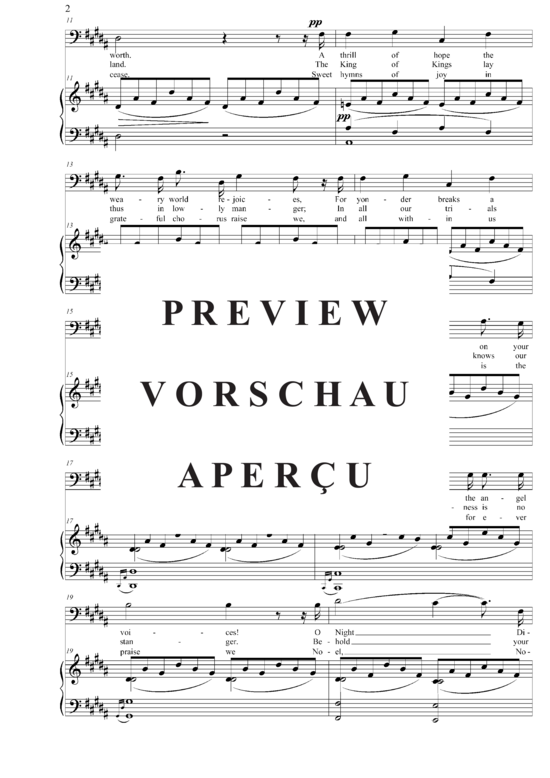 Product gallery: Page 3 of 4 O Holy Night, , Baritone and Piano