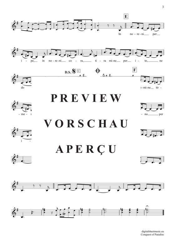 Produktgalerie: Seite 4 von 4 Conquest Of Paradise , Vangelis, Trompete in B