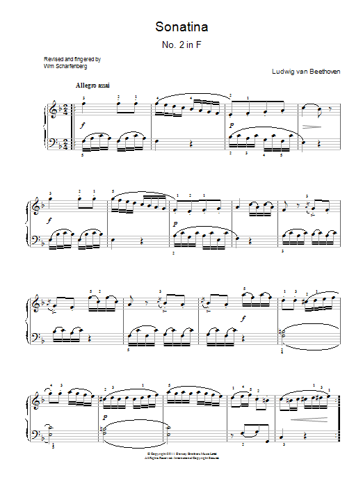 Product picture to: Sonatina No.2 In F Major