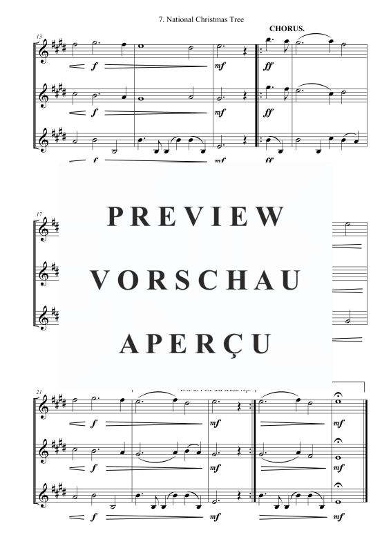 Produktgalerie: Seite 3 von 6 National Christmas Tree, , (Geigentrio)