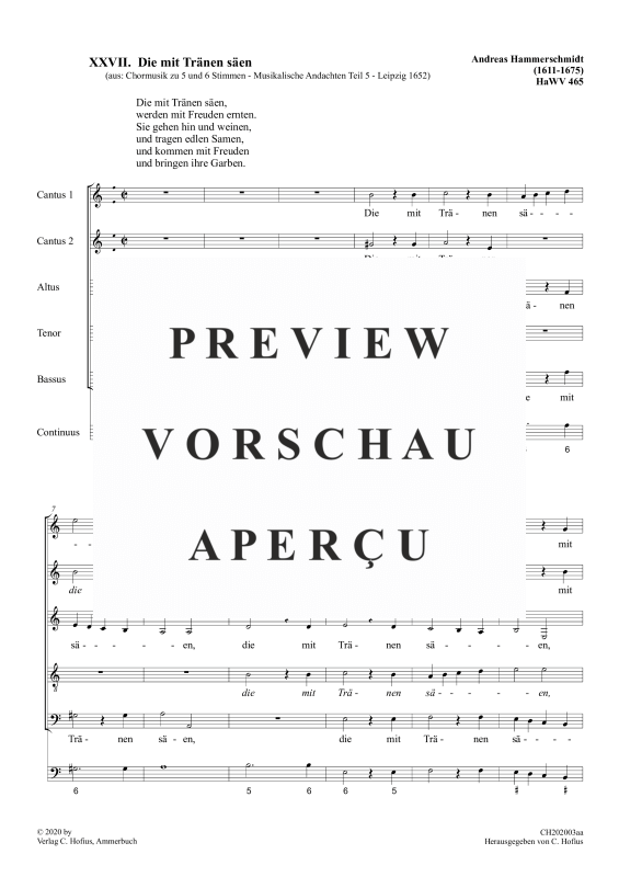 gallery: Die mit Tränen säen, , (Gemischter Chor)