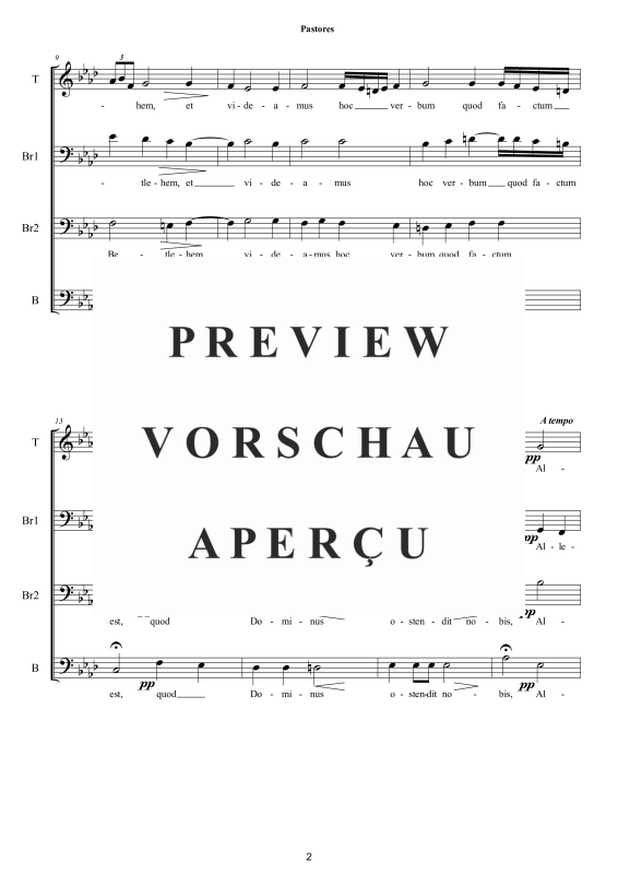 Produktgalerie: Seite 3 von 9 Pastores - Christmas Motet, , Männerchor
