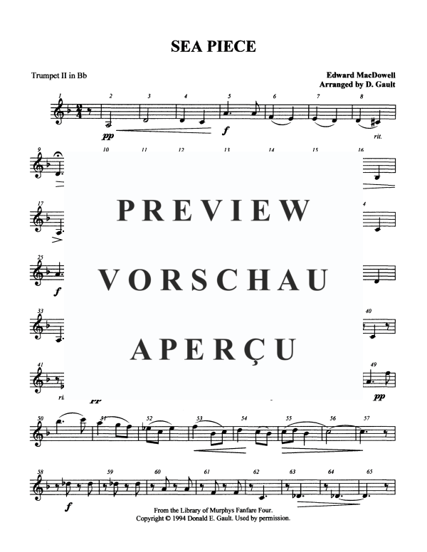 Produktgalerie: Seite 11 von 11 Sea Piece, , Blechbläserquartett