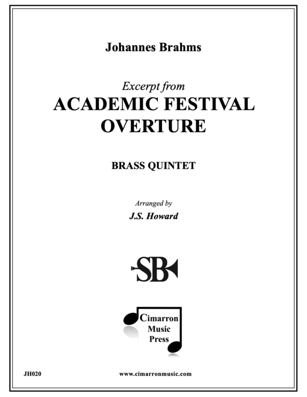 Produktbild zu: Academic Festival OvertureJohannes Brahms