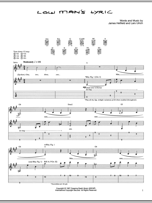 Produktbild zu: Low Man's Lyric