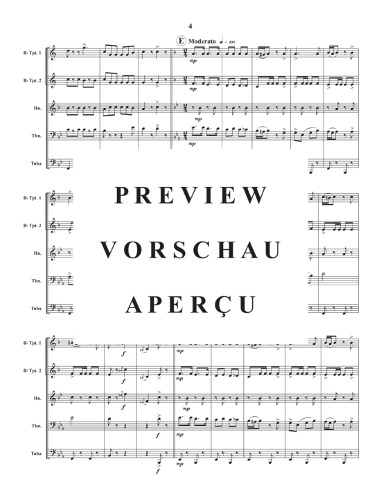 Produktgalerie: Seite 6 von 18 El Capitan , , (Blechbläser Quintett)