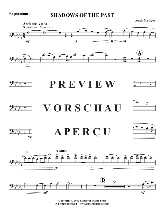 Product gallery: Page 6 of 17 Where Shadows Roam , , (Tuba quartet EEETT)