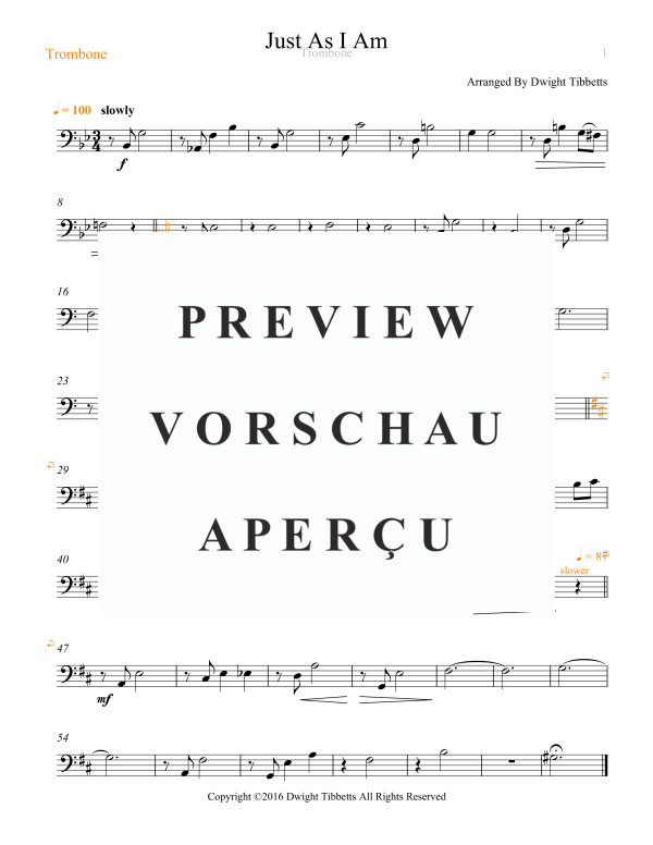 Produktgalerie: Seite 11 von 11 Just As I Am, , Blechbläser Quintett
