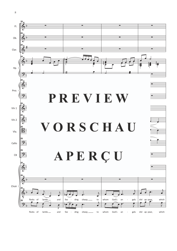 Product gallery: Page 11 of 11 The Wexford Carol, , Mixed Choir and Orchestra