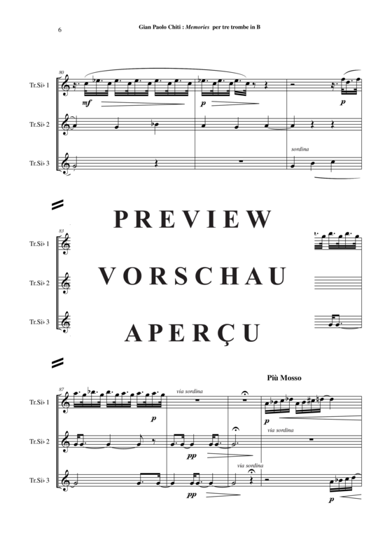 Produktgalerie: Seite 7 von 17 Memories , , (Trompeten Trio)