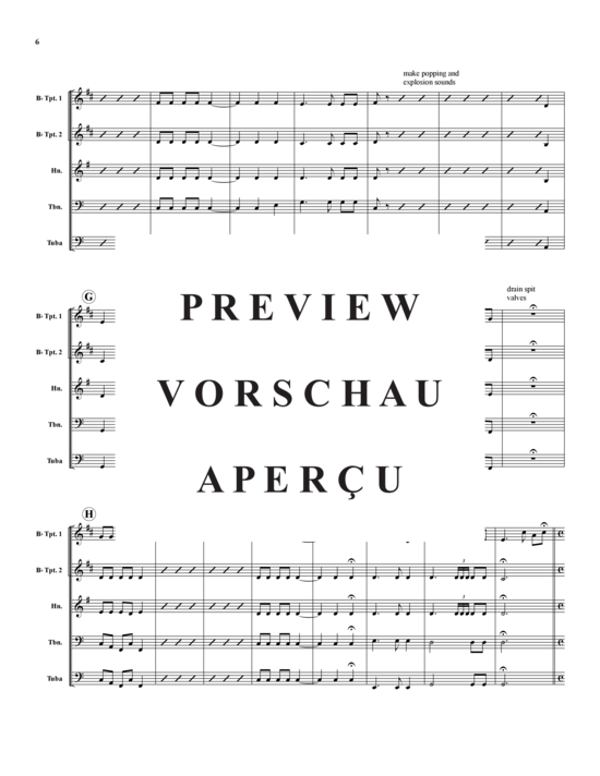 Produktgalerie: Seite 7 von 21 1812' OverDone , , (Blechbläserquintett)