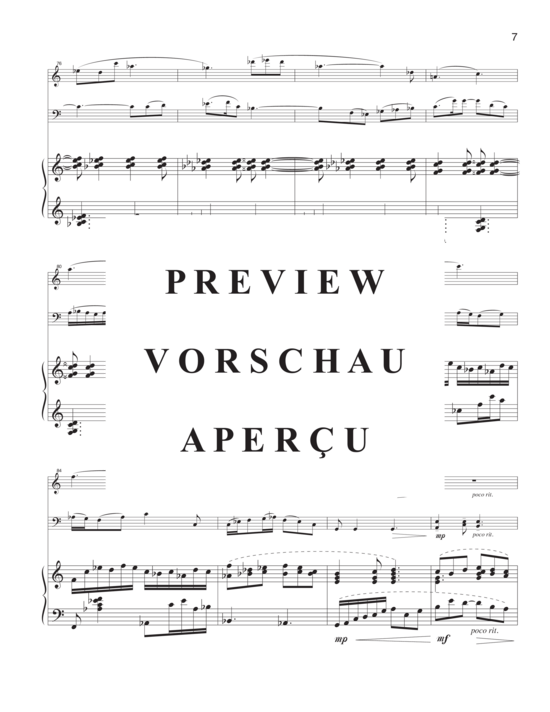 Product gallery: Page 10 of 21 Remembrances , , (flute, cello and piano)