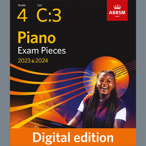 Product picture to: Ticklin Toes (Grade 4, list C3, from the ABRSM Piano Syllabus 2023 & 2024)