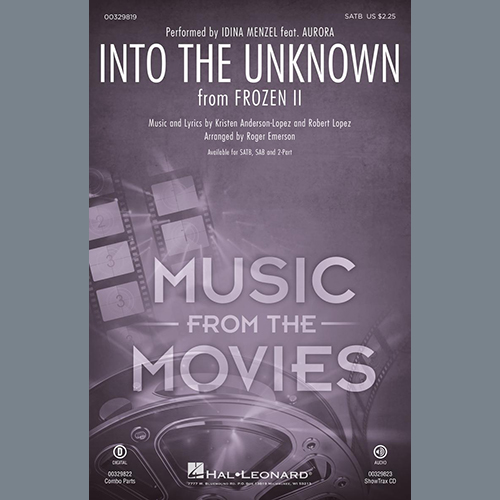 Produktbild zu: Into The Unknown (from Disney's Frozen 2) (arr. Roger Emerson)