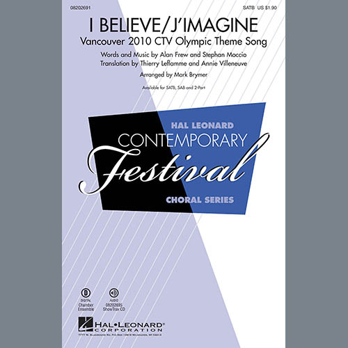 cover: I Believe / J'Imagine, Mark Brymer