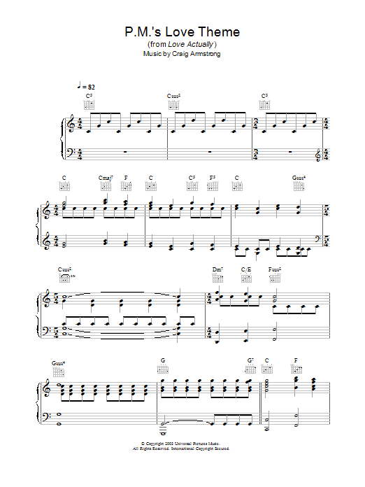 Product gallery: Page 1 of 1 P.M.'s Love Theme, Craig Armstrong