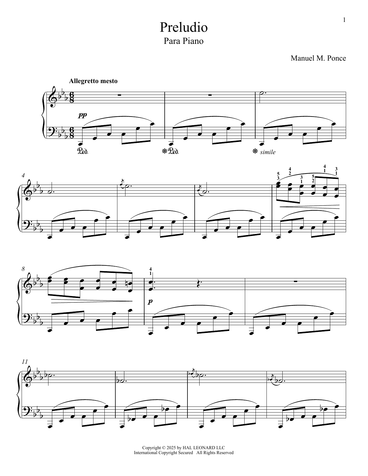 Produktbild zu: Prelude [In C Minor] For Piano
