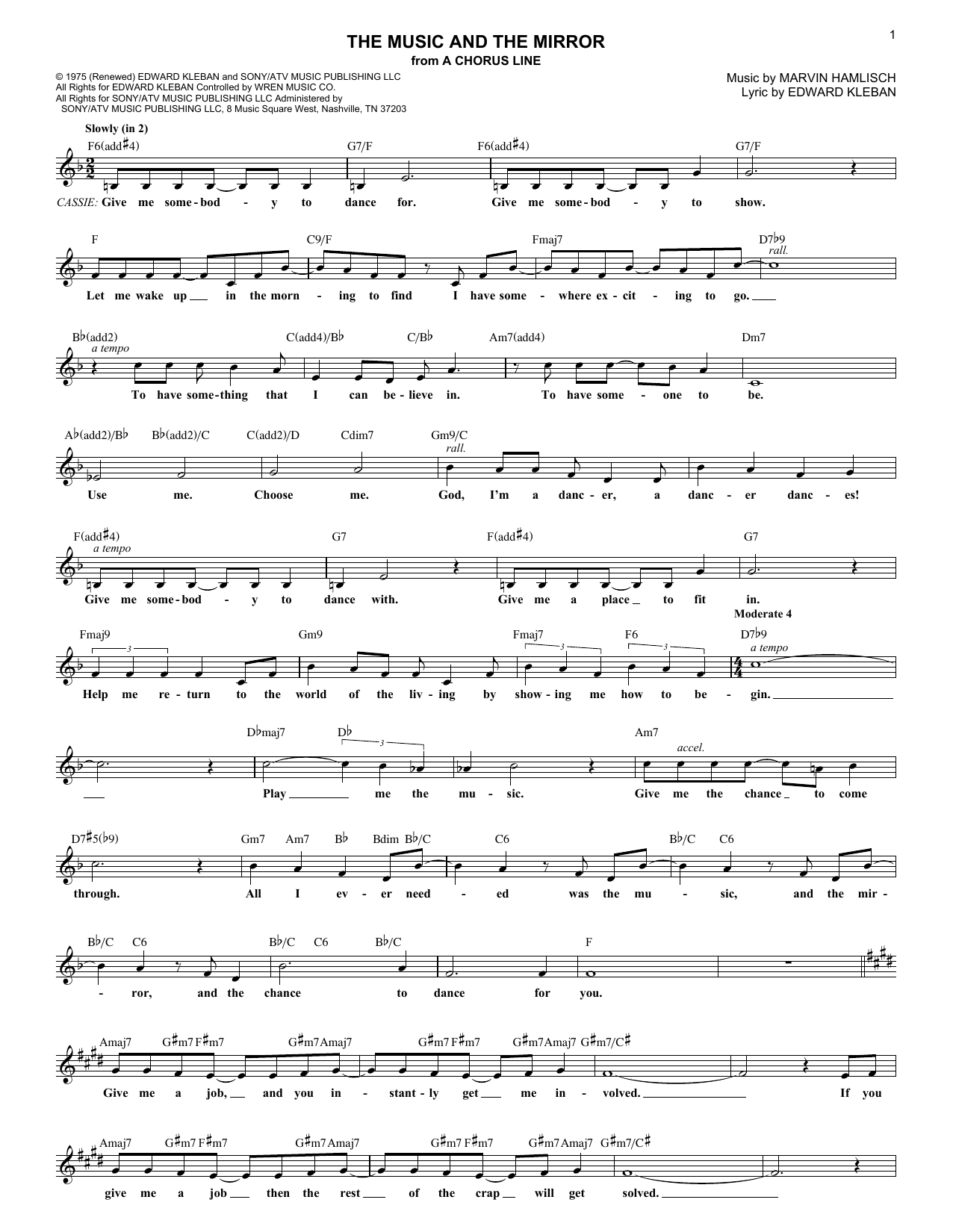 Produktbild zu: The Music And The Mirror