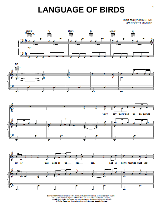 Produktbild zu: Language Of Birds