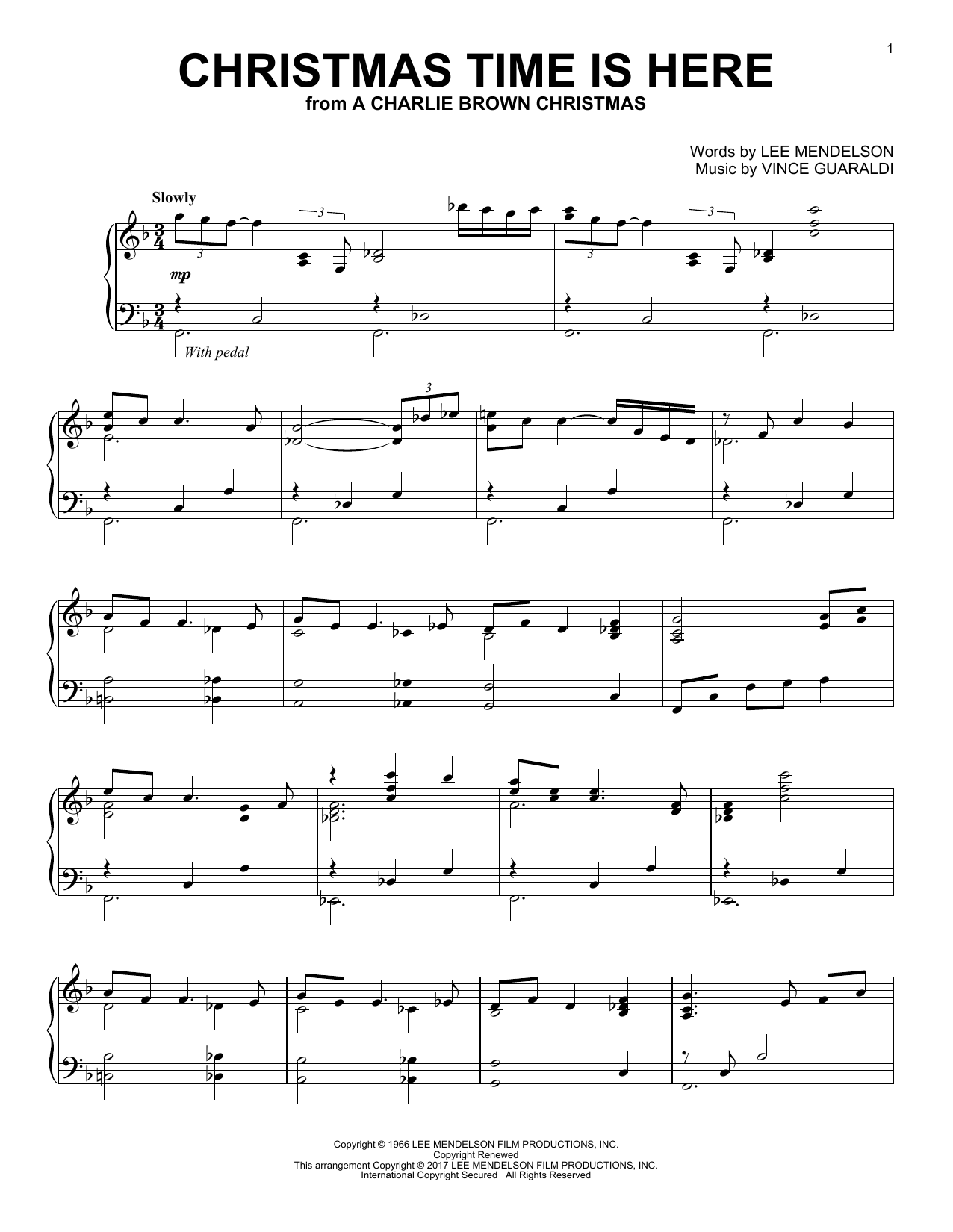 Product gallery: Page 1 of 1 Christmas Time Is Here [Jazz version], Vince Guaraldi