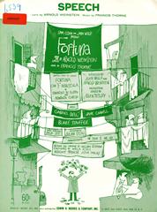 cover: Speech (from 'Fortuna'), Francis Thorne