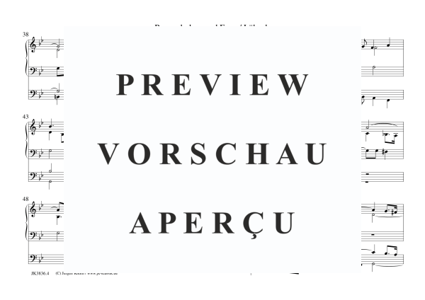 gallery: Praeambulum und Fuge, , (Orgel Solo)