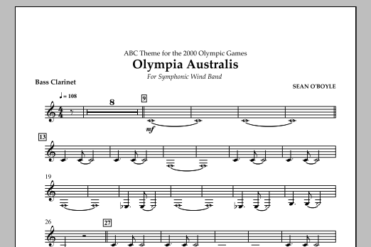 Produktgalerie: Seite 1 von 1 Olympia Australis (Symphonic Wind Band) - Bass Clarinet, , Ensemble