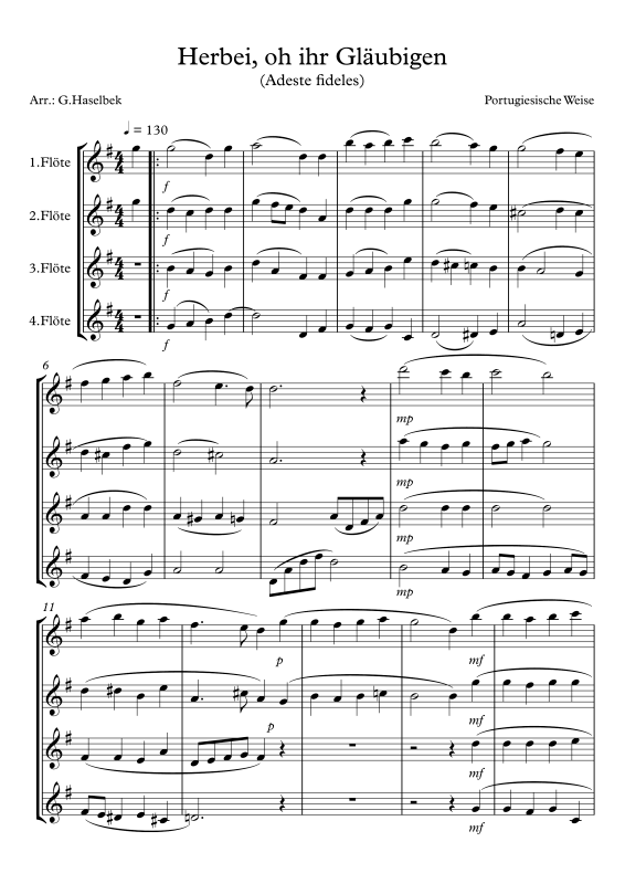 Produktbild zu: Herbei oh ihr GläubigenTraditional