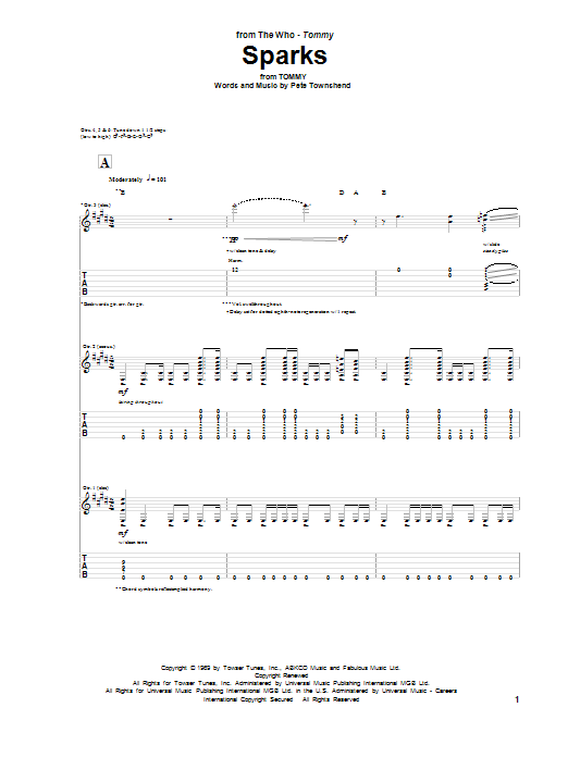 Product gallery: Page 1 of 1 Sparks, The Who
