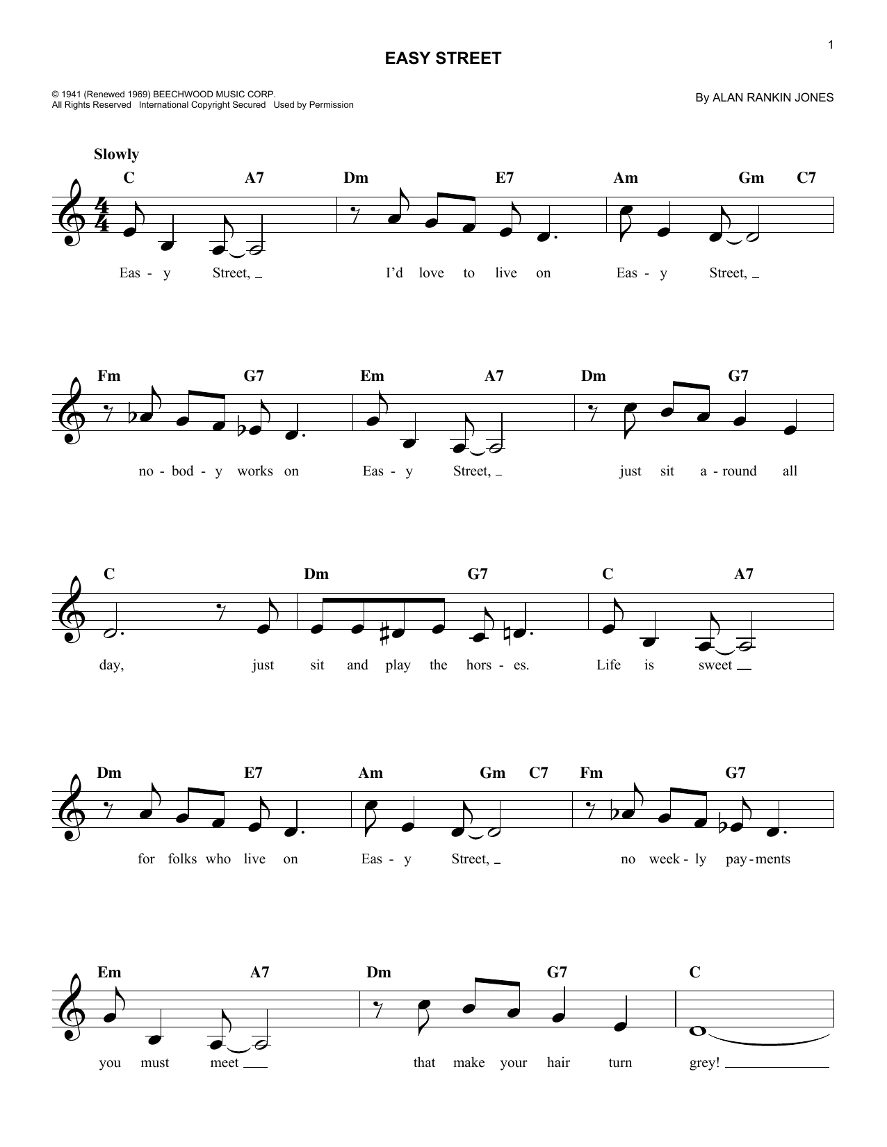 Produktbild zu: Easy Street