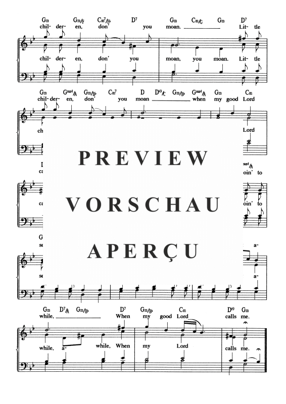 gallery: Goin´ to Set Down An' Rest A while, , Gemischter Chor