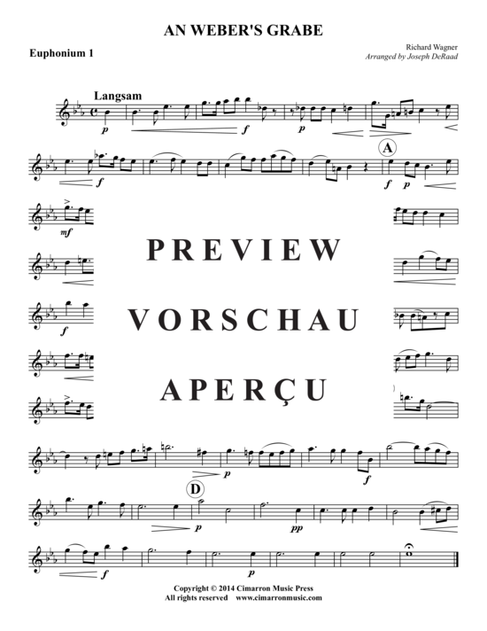 Product gallery: Page 5 of 9 An Webers Grabe , , (2x Baritone, 2x Tuba)