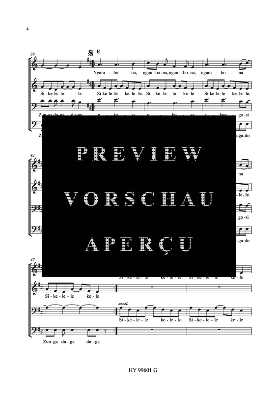 Product gallery: Page 7 of 9 Zulu One, , (mixed choir)